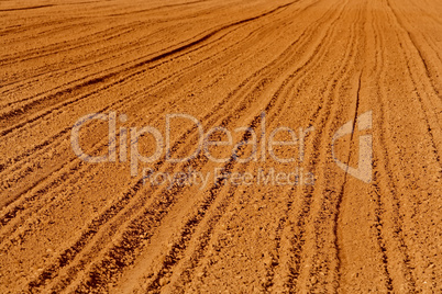 plowed field