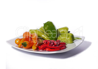 Assorted chili peppers