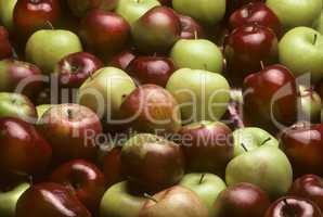 Mixed varieties of apples