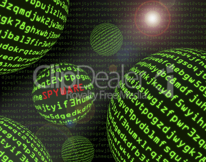 Spyware among spheres of machine code