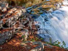 Waterfall in Autumn