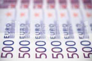 500 Euros bills