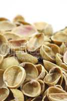 Empty pistachios shells