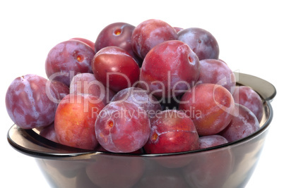 Crop of plums.