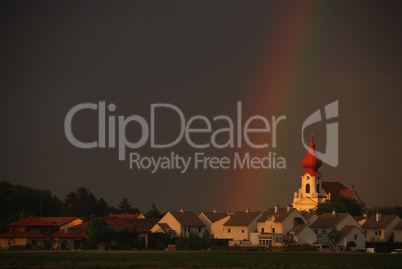 regenbogen kirche grossansicht rechts