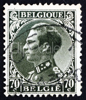 Postage stamp Belgium 1935 King Leopold III of Belgium