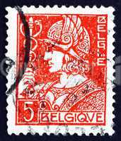 Postage stamp Belgium 1932 Mercury, God of Trade