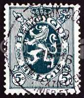 Postage stamp Belgium 1929 Lion of Belgium