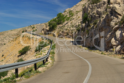 Stara Baska Kuestenstrase - Stara Baska coast road 20