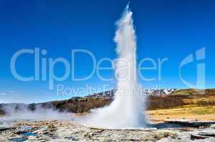 Strokkur Geysir in Island