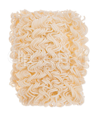 Asian ramen instant noodles