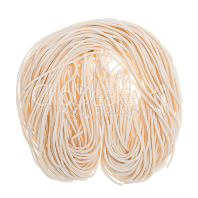 Asian dried ramen noodles