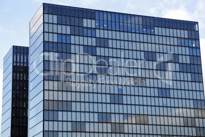 Modernes Bürogebäude in Düsseldorf, Deutschland