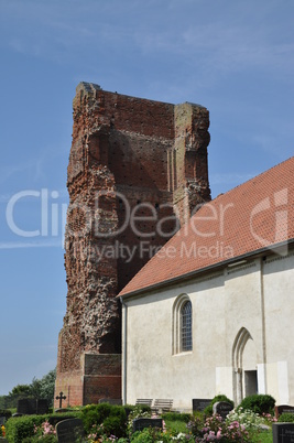 Alte Kirche auf Pellworm