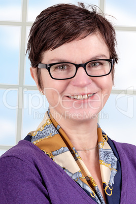 Portrait of a fifty year old woman