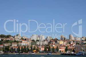 Portugal, view of Porto from Douro river