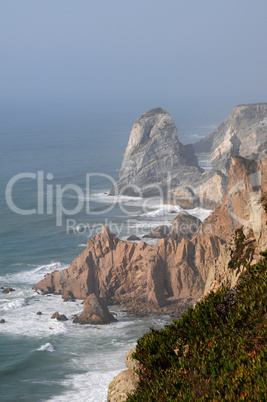 Portugal, vertical picture of the Cabo da Roca