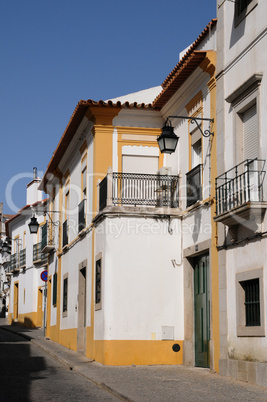 house in the city of Evora in Portugal