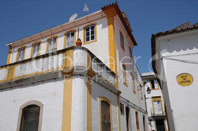 house in the city of Evora in Portugal