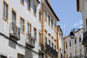 house in the city of Evora in Portugal