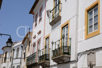 house in the city of Evora in Portugal