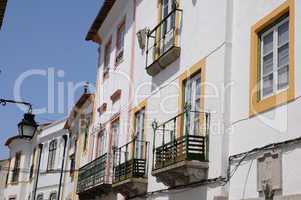 house in the city of Evora in Portugal