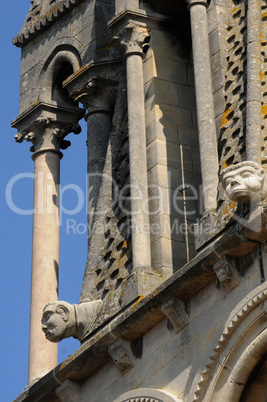 Yvelines, bell tower of Vernouillet church