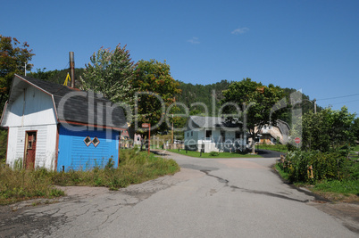 Quebec, the village of Sainte Rose du Nord
