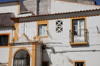 house in the city of Evora in Portugal