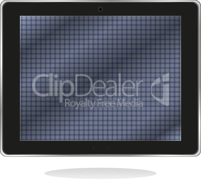 Abstract screen background with tablet pc computer