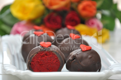 Red Velvet Cake Balls