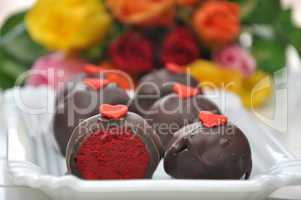 Red Velvet Cake Balls