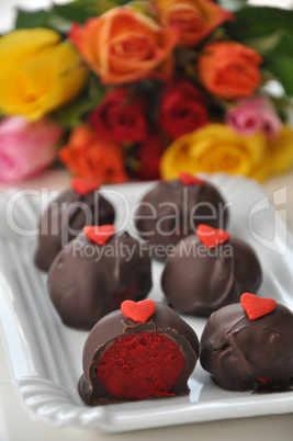 Red Velvet Cake Balls