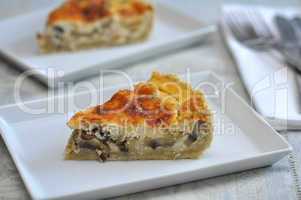 Pilz Quiche