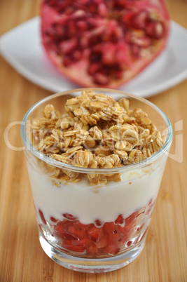 Granatapfel Müsli