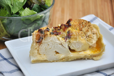 Blumenkohl Quiche