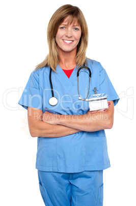 Portrait of a confident medical expert