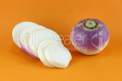 purple headed turnips