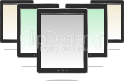 Tablet computer pc set