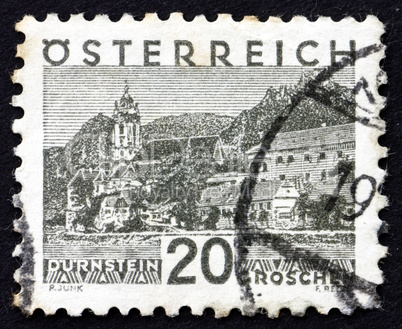 Postage stamp Austria 1930 Durnstein