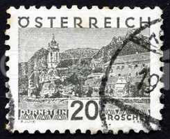 Postage stamp Austria 1930 Durnstein