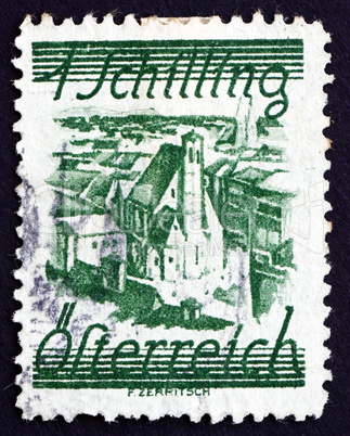 Postage stamp Austria 1925 Church of Minority Friars