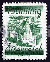 Postage stamp Austria 1925 Church of Minority Friars