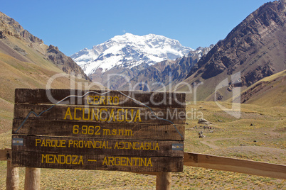 NP Aconcagua, Andes Mountains, Argentina
