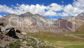 NP Aconcagua, Andes Mountains, Argentina