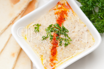 moutabal baba ghanoush eggplant dip