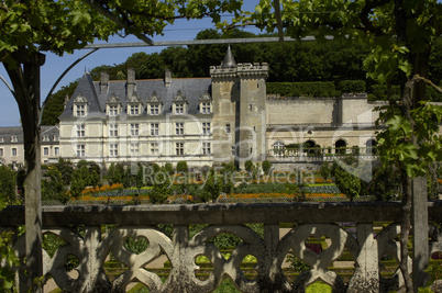 france, the renaissance castle of villandry