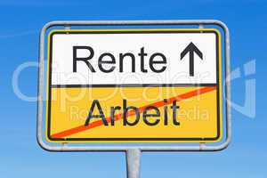 Arbeit und Rente