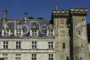 France, the renaissance castle of Villandry