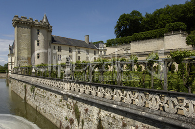 France, the renaissance castle of Villandry